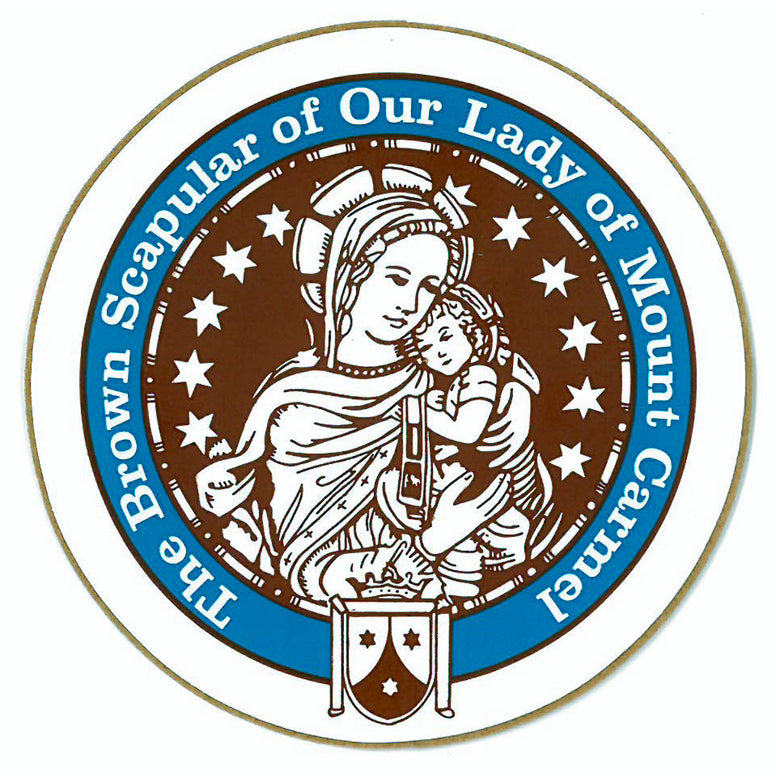 3" Our Lady of Mount Carmel Sticker