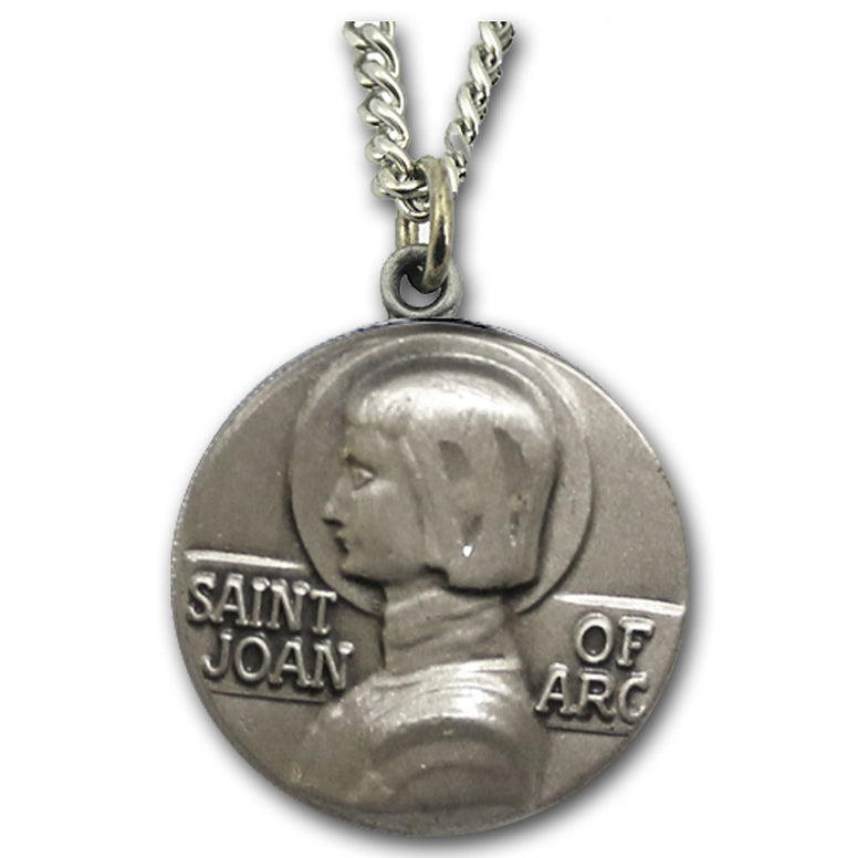 St. Joan of Arc Sterling Medal