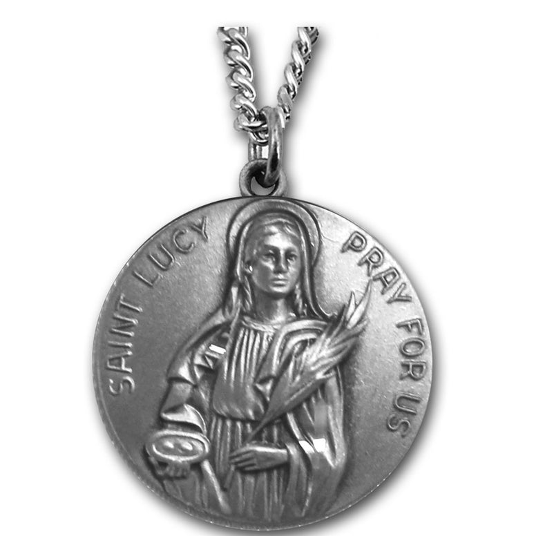 St. Lucy Sterling Medal