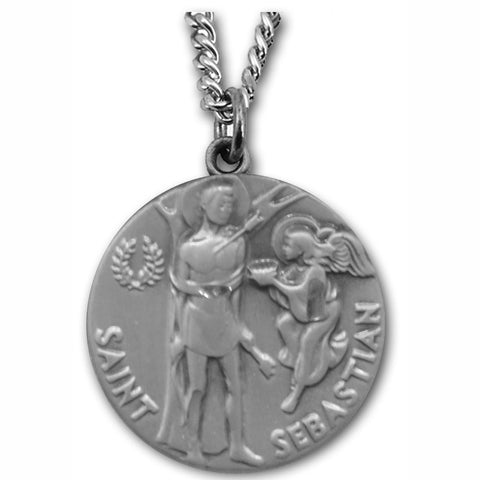 St. Sebastian Sterling Medal