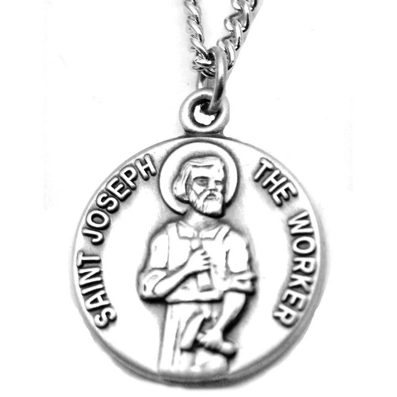 St. Joseph the Worker Sterling Medal