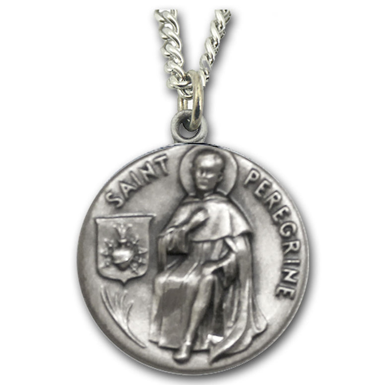 St. Peregrine Sterling Medal