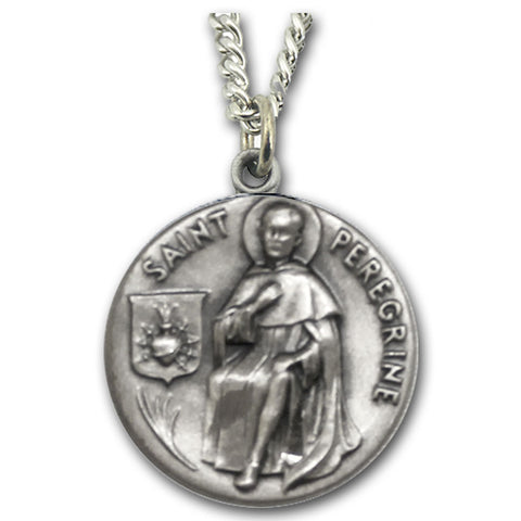 St. Peregrine Sterling Medal