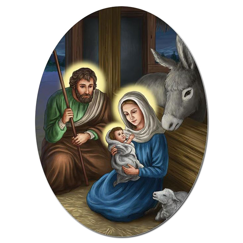 Nativity: Donkey Sheep Magnet