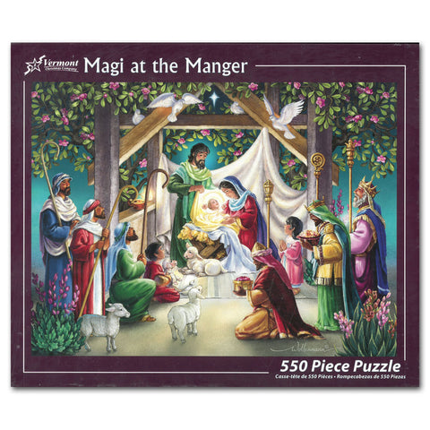 Magi at the Manger 550-piece Puzzle