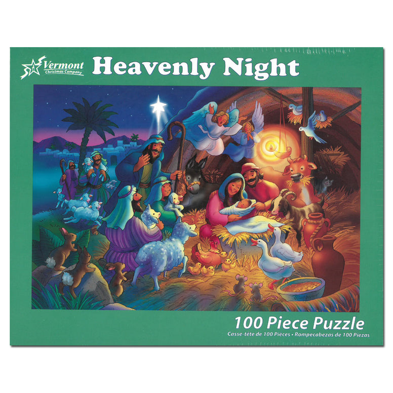 Heavenly Night: 100-piece Puzzle