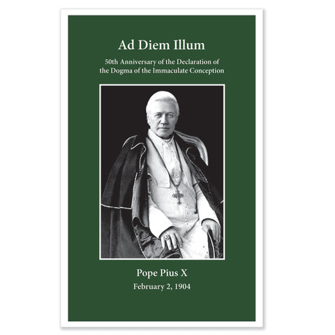 Ad Diem Illum: Pius X