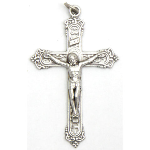 Deluxe Crucifix: Oxidized 1 7/8"