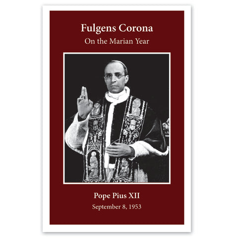 Fulgens Corona: Pius XII