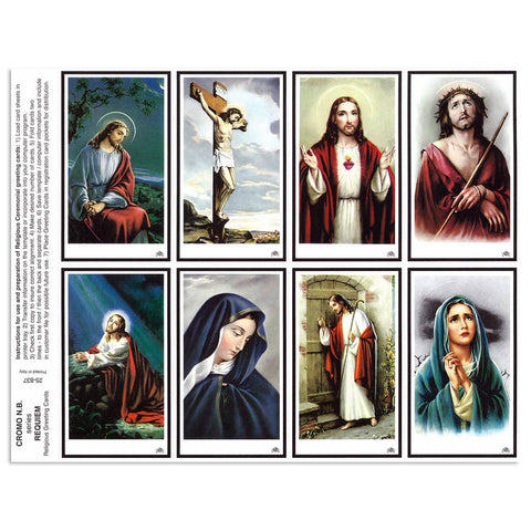 Requiem Assorted Holy Cards