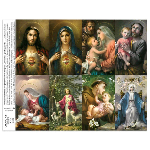 Simeone Assorted Holy Cards