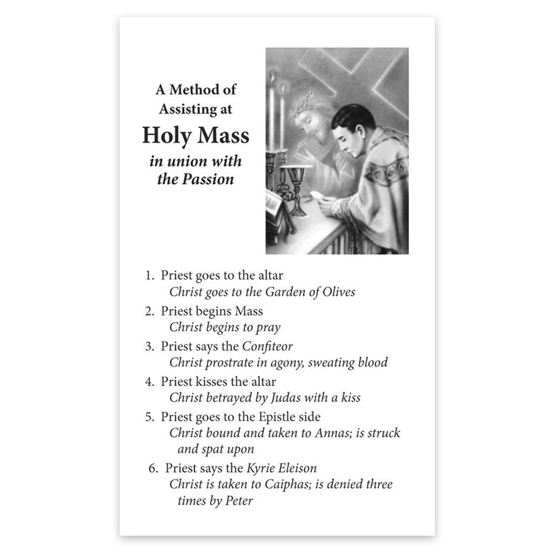 A Method of Assisting at Mass
