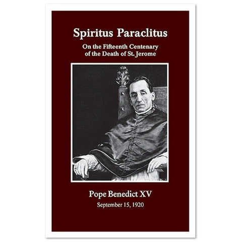 Spiritus Paraclitus: St. Jerome – Mary Immaculate Queen Center
