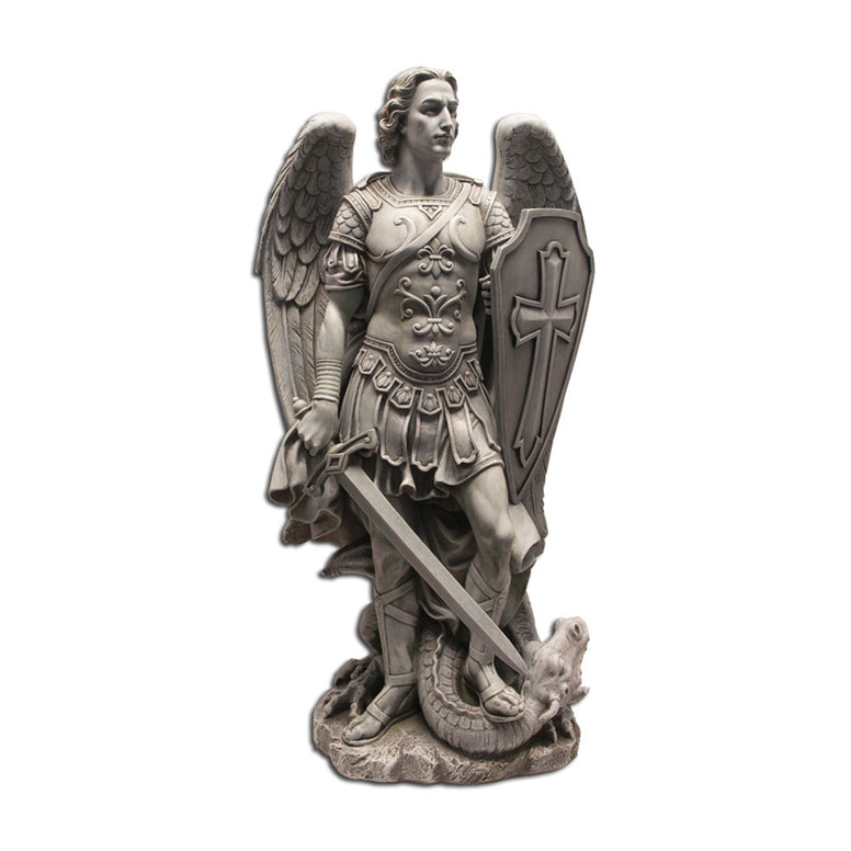 St. Michael Warrior Statue: 24"