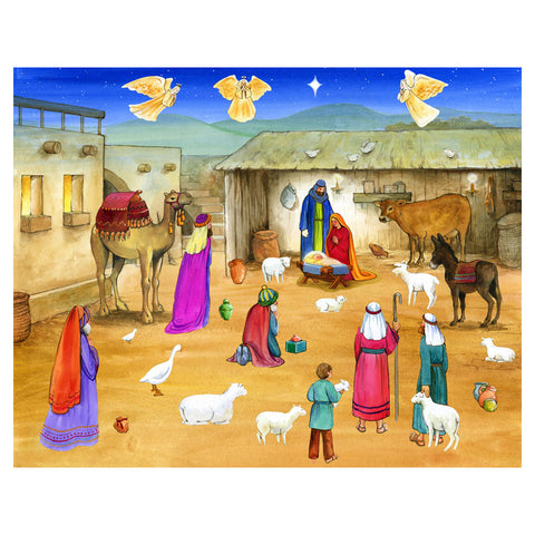 Advent Sticker Calendar: Bethlehem's Child